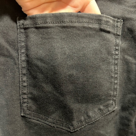 Parasuco Black Straight Leg Jeans with Stretch - Picture 5 of 6